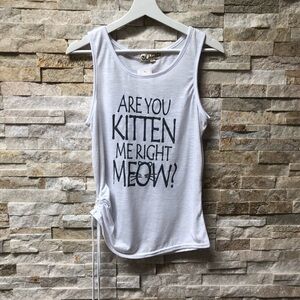 NWT Unique Cat Kitten Tank